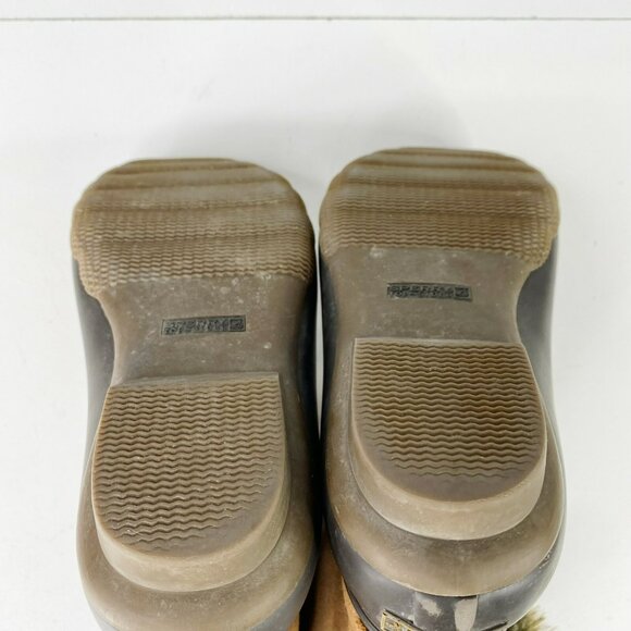 Sperry Topsider Duck Boots Womens Size 8 Brown Faux Fur Ankle Booties - Picture 6 of 7